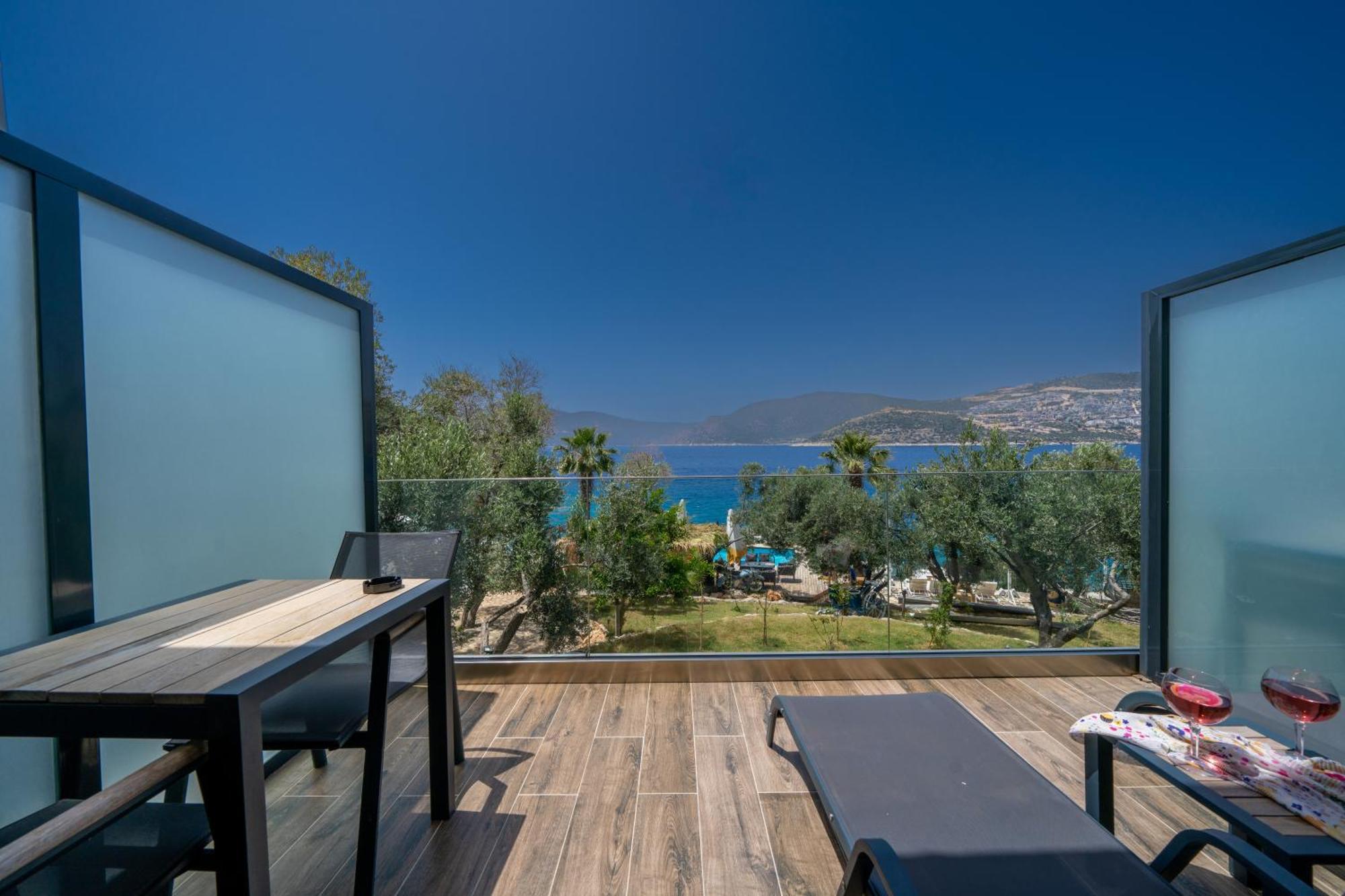 Kalkan Beach Park Hotel Kaş Exteriör bild
