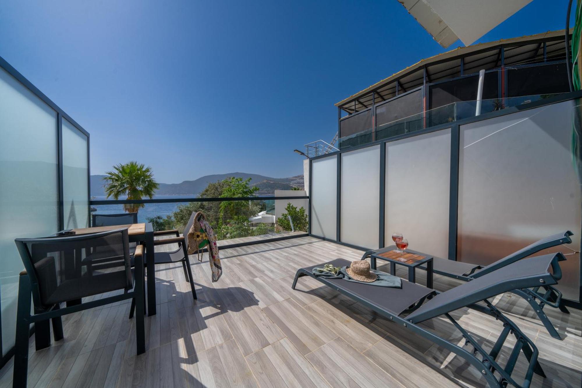 Kalkan Beach Park Hotel Kaş Exteriör bild