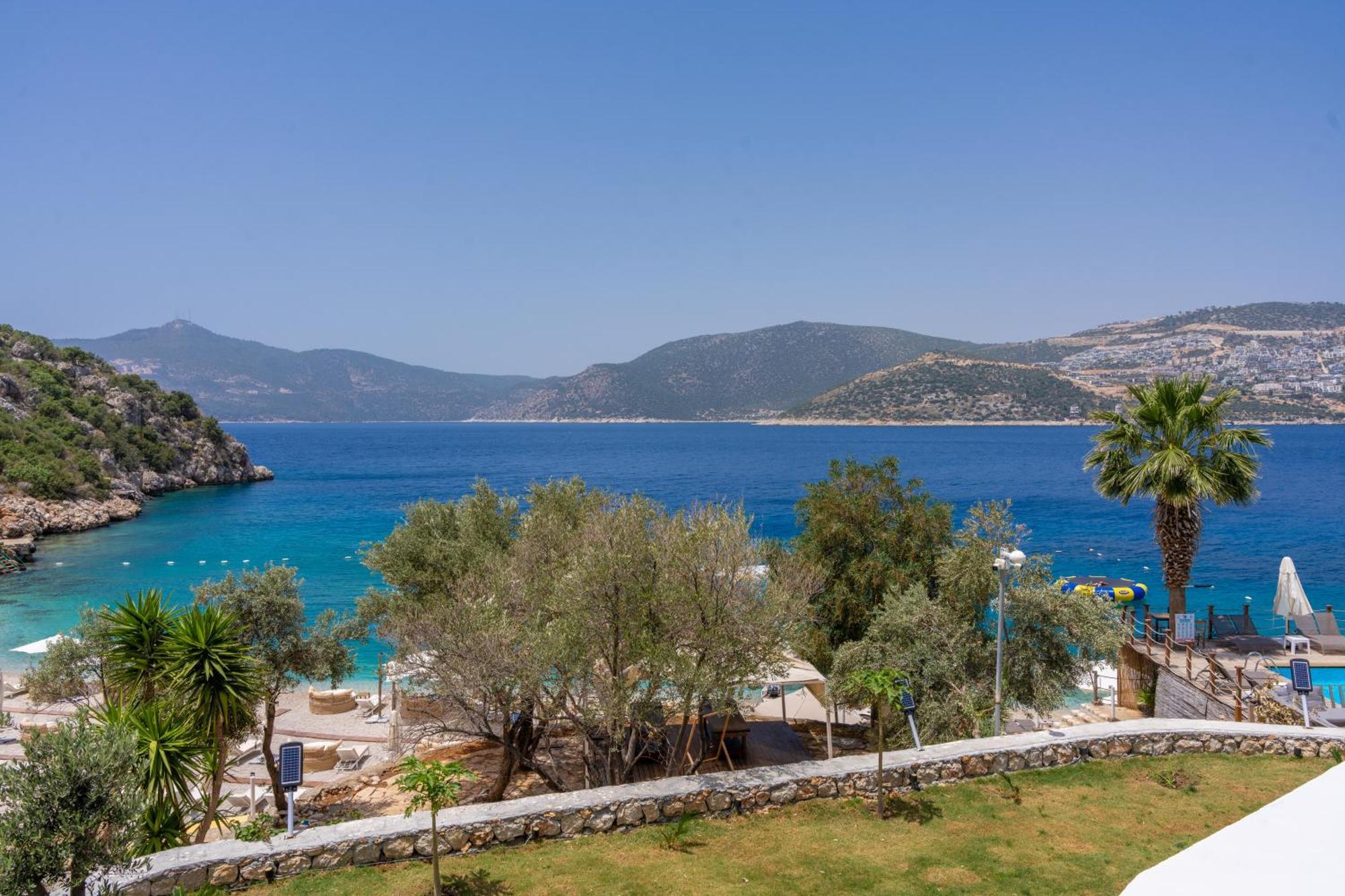 Kalkan Beach Park Hotel Kaş Exteriör bild
