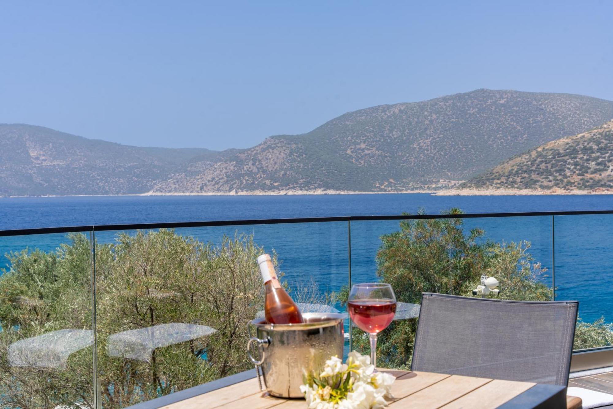 Kalkan Beach Park Hotel Kaş Exteriör bild