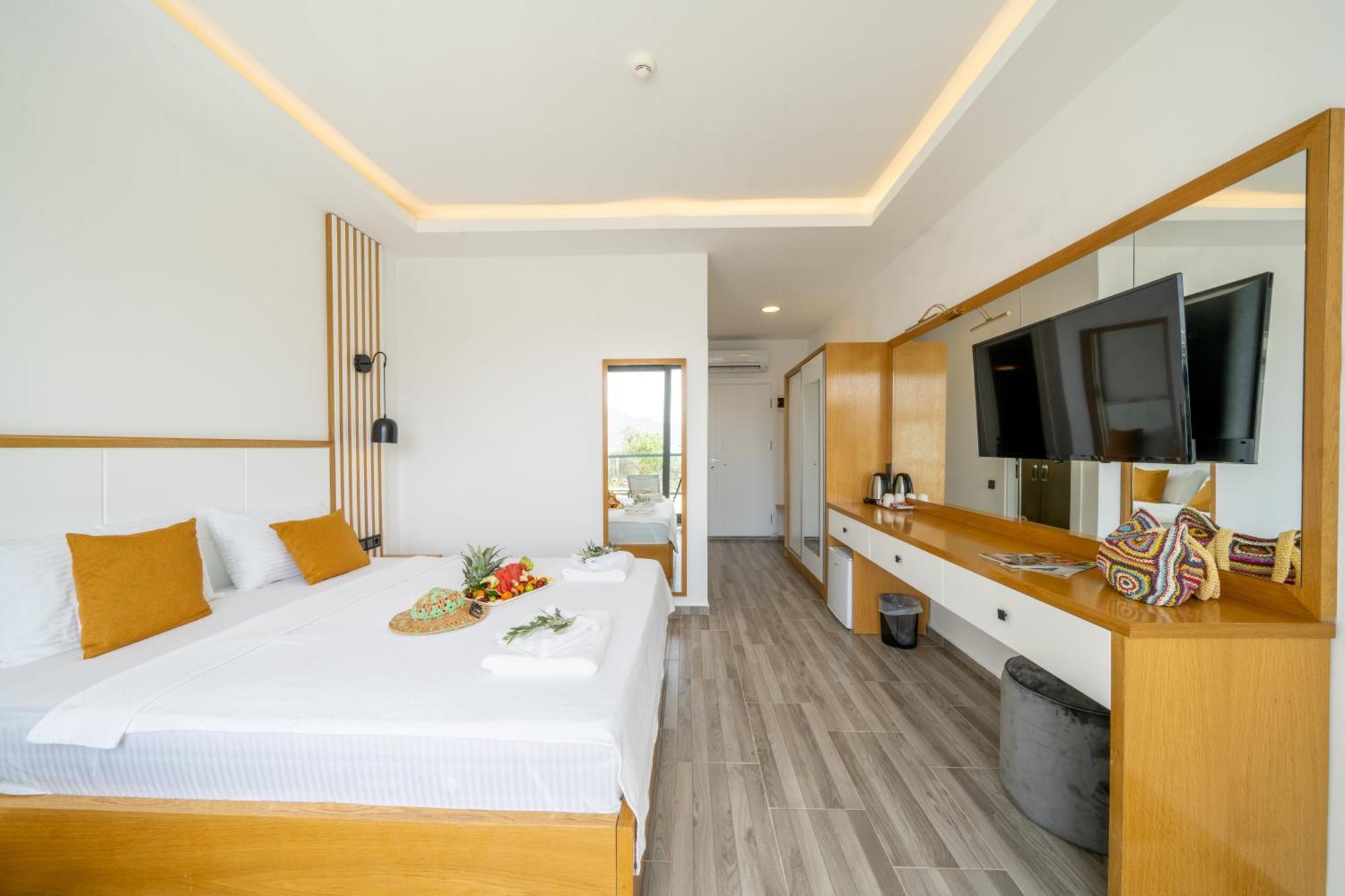Kalkan Beach Park Hotel Kaş Exteriör bild