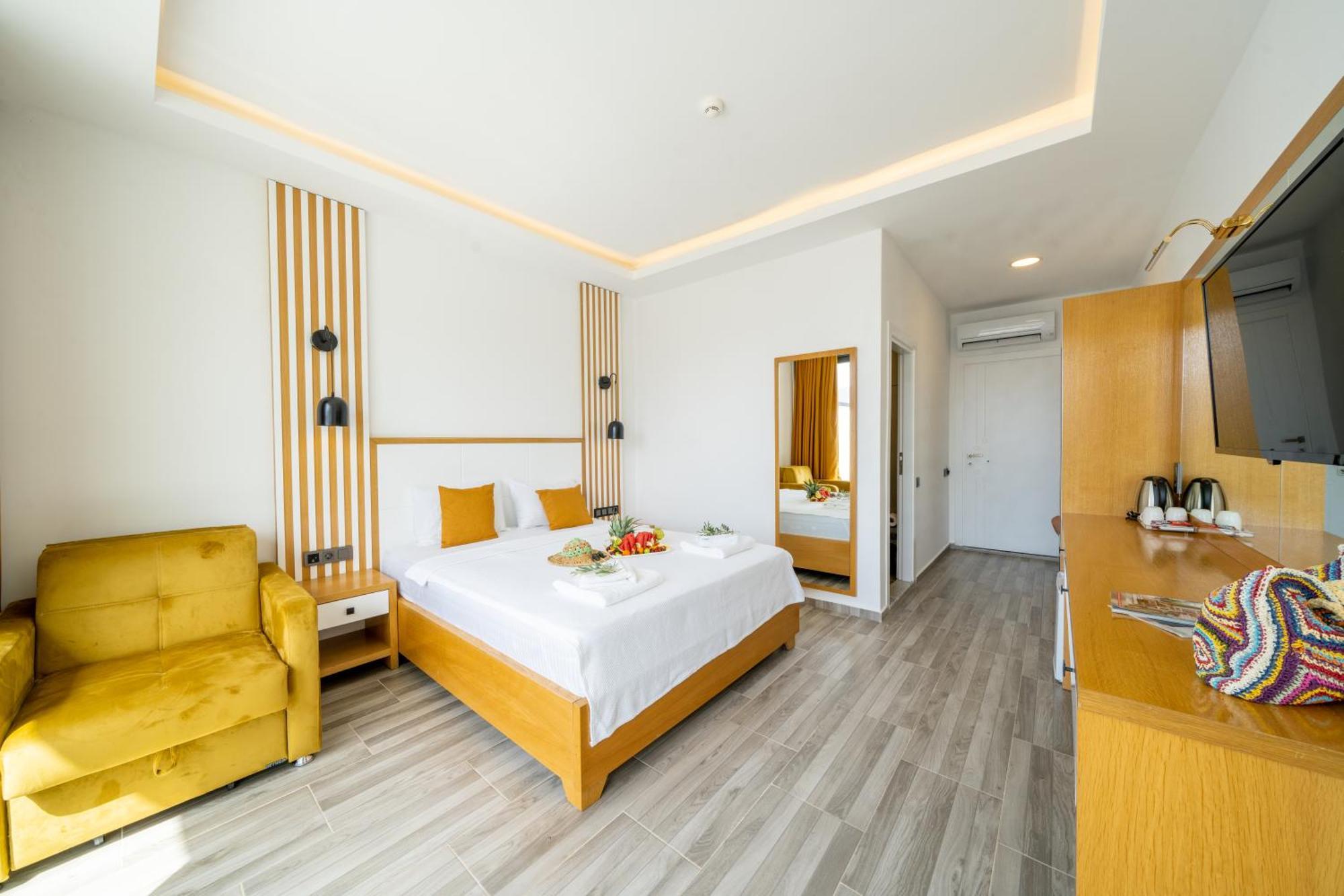 Kalkan Beach Park Hotel Kaş Exteriör bild