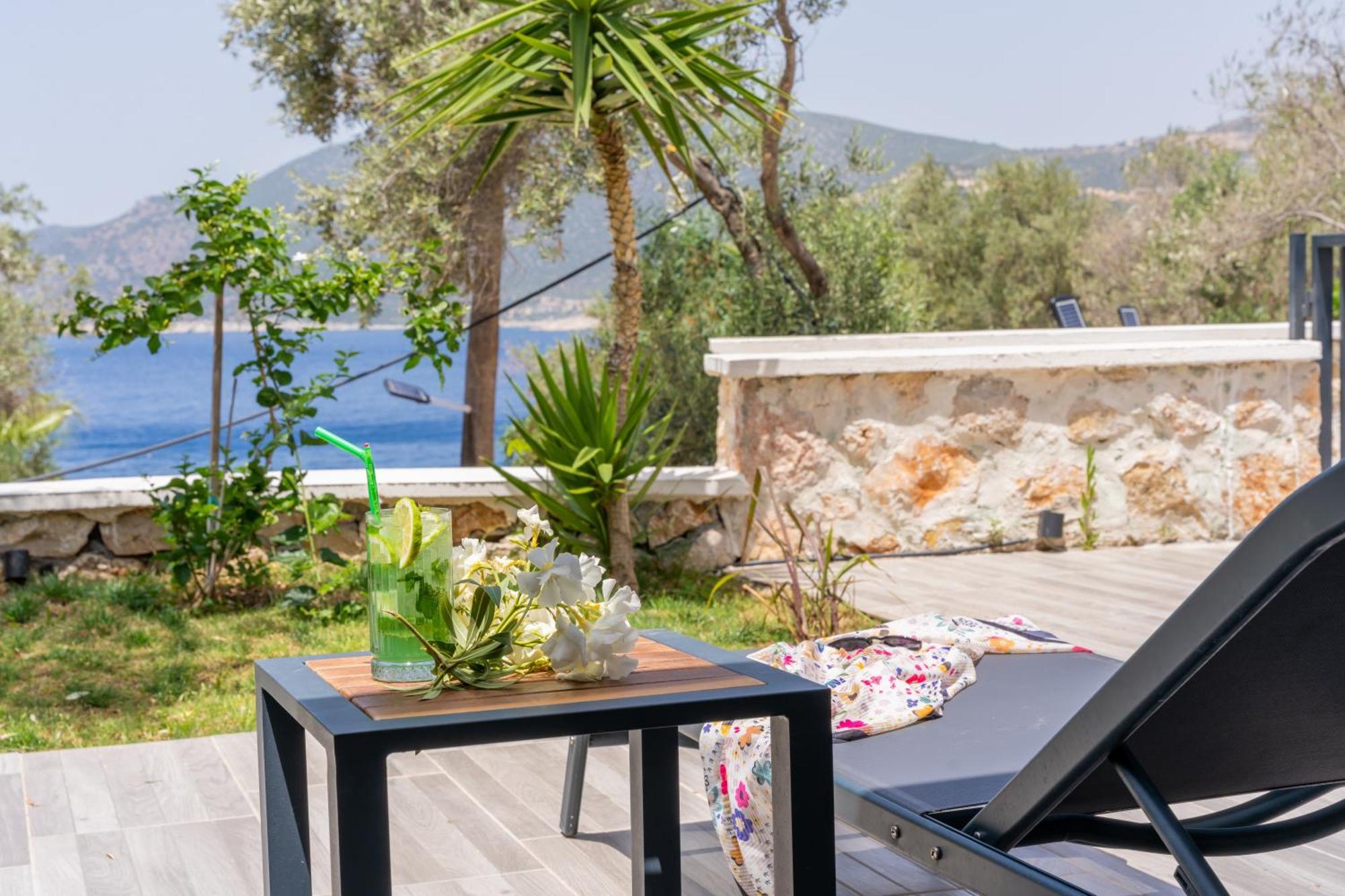 Kalkan Beach Park Hotel Kaş Exteriör bild