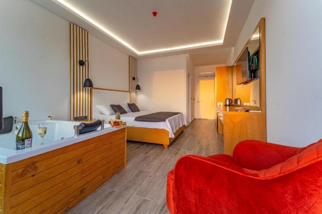 Kalkan Beach Park Hotel Kaş Exteriör bild