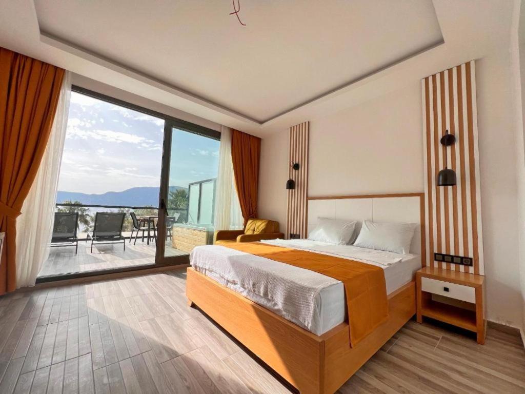 Kalkan Beach Park Hotel Kaş Exteriör bild